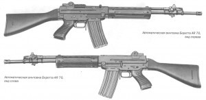 Автоматическая винтовка Беретта AR 70